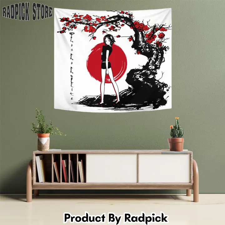 Phosphophyllite tapestry custom japan style land of the lustrous anime home decor  rp5941912